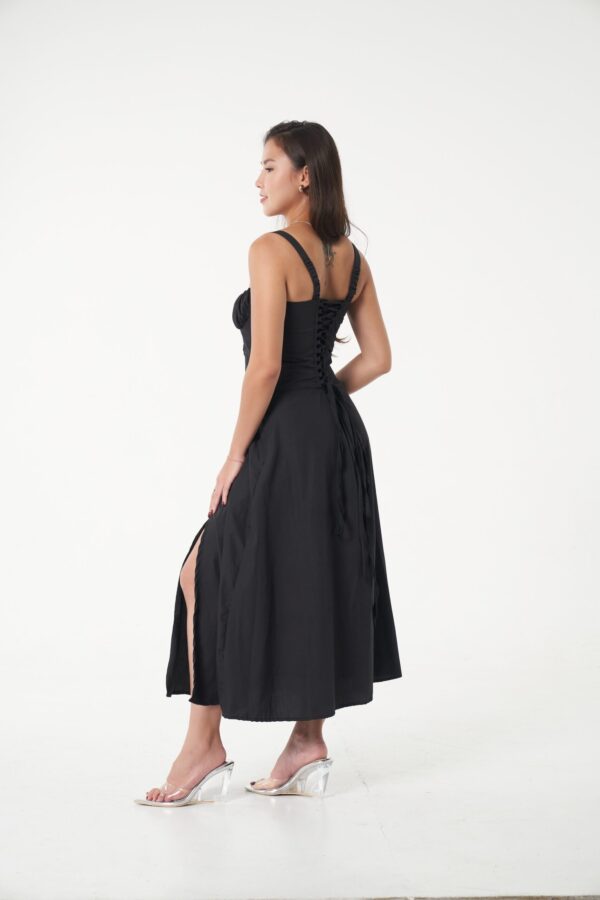 Lola Bustier Midi Dress - Image 7