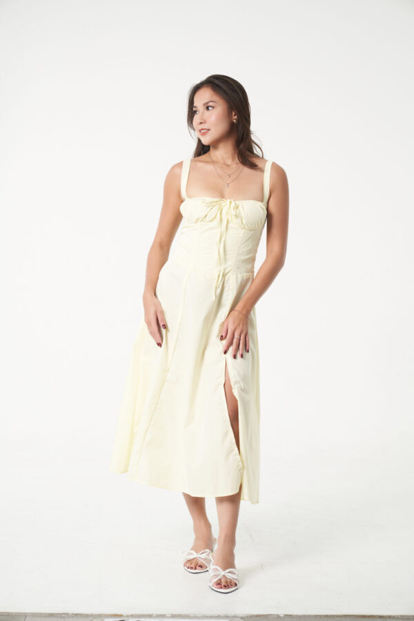 Lola Bustier Midi Dress - Image 10
