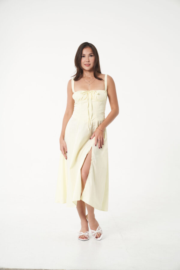 Lola Bustier Midi Dress - Image 9