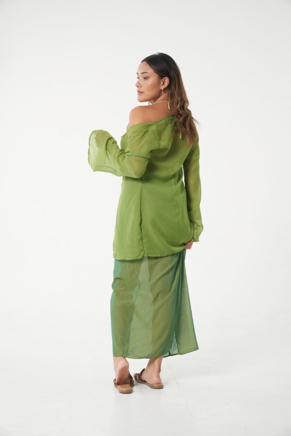 Thaya Sheer Kimono Set - Image 2